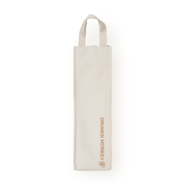 [입점기념할인] 와인/사케 1구 주류전용 보냉백 (아이보리 색상) 대표이미지