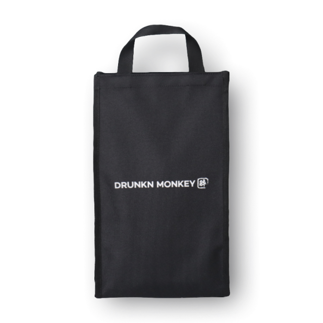 [입점기념할인] 와인/사케 2구 주류전용 보냉백 (블랙 색상)