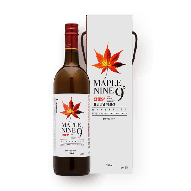 프리미엄 단풍9 막걸리 9도 750ml 대표이미지