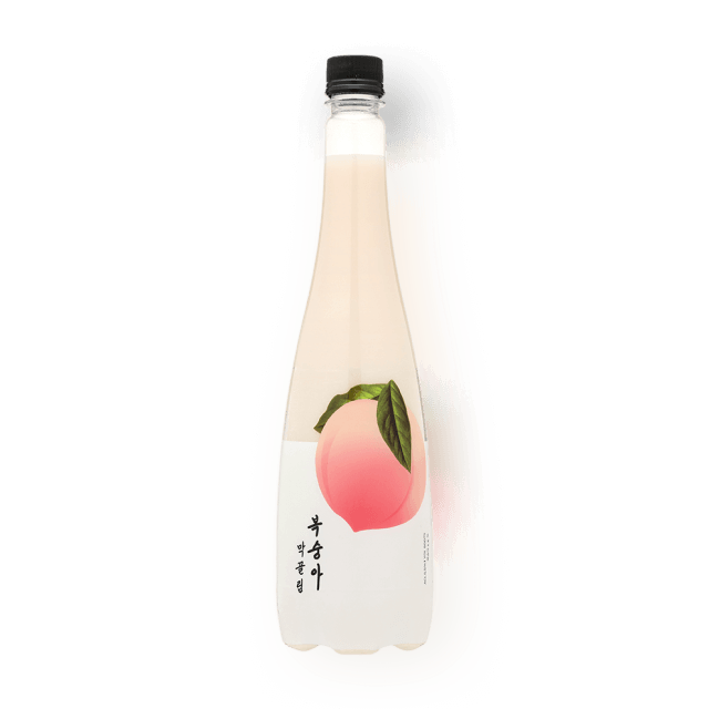 복숭아 막끌림 막걸리 5.5도 800ml 대표이미지