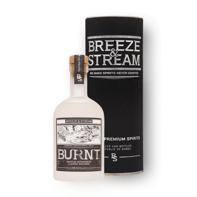브리즈앤스트림 번트 메밀 40도 375ml (옹기 1년 숙성, 지관통) 대표이미지