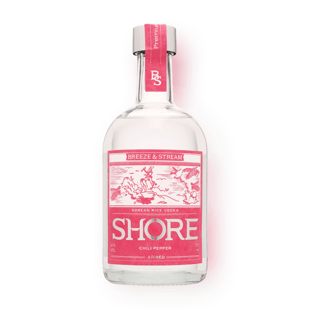 브리즈앤스트림 쇼어레드 40도 375ml (쌀증류주) 대표이미지