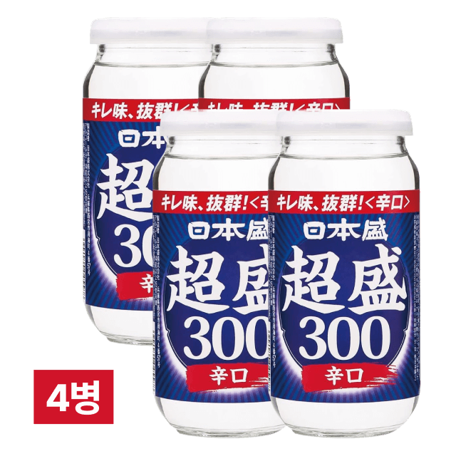 쵸모리컵 300ml 4개 대표이미지