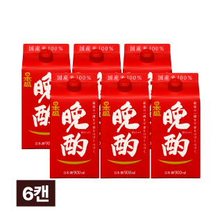 [5월 할인] 반샤쿠 900ml 6팩 세트