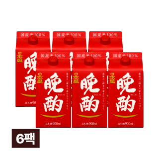 반샤쿠 900ml 6팩 세트