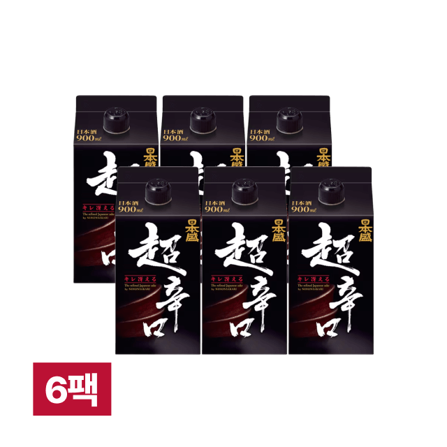 초카라구치 900ml 6팩 세트