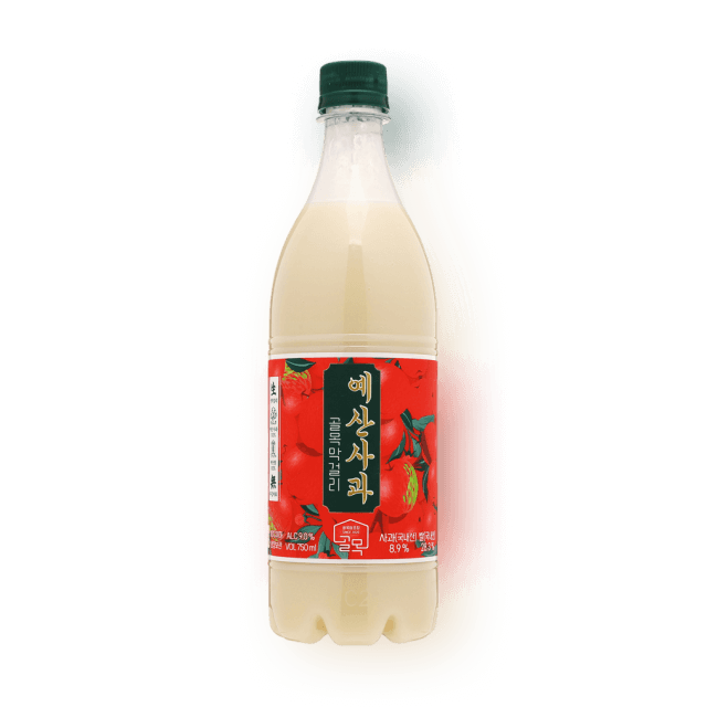 골목막걸리 예산사과 9도 750ml 대표이미지