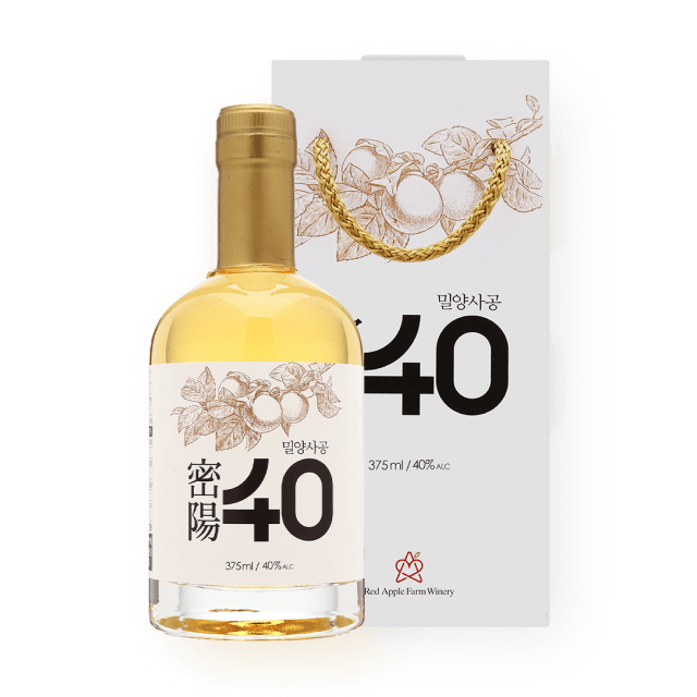 밀양사공 40도 375ml (오크숙성 사과주)