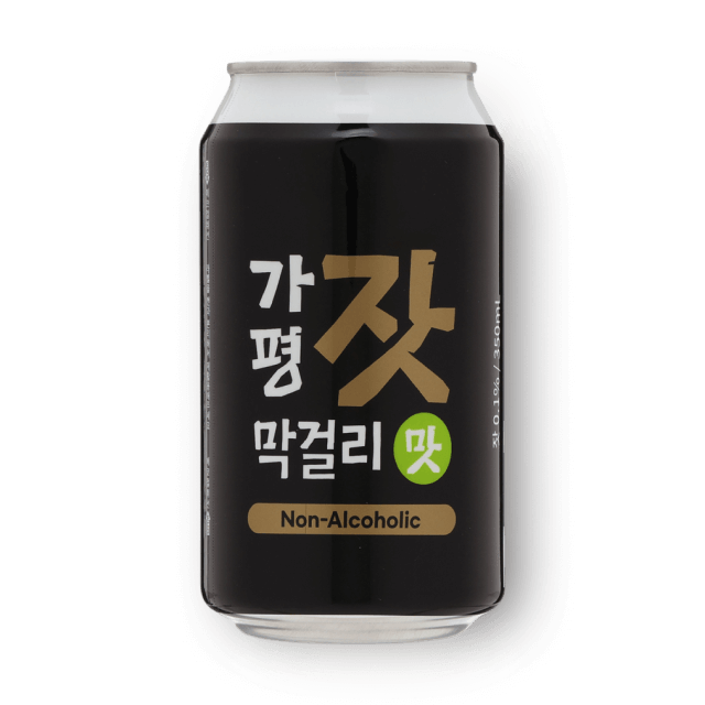 가평잣막걸리맛 논알콜 막걸리 350ml