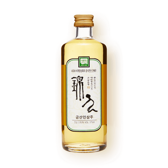 금산인삼주 약주 12.5도 360ml (김창수 명인) 대표이미지