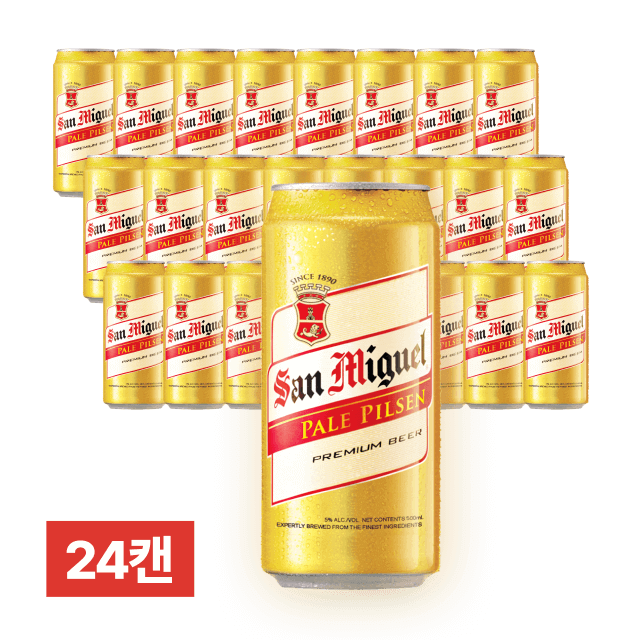 산미구엘 캔 500ml 24캔 (1박스) 대표이미지