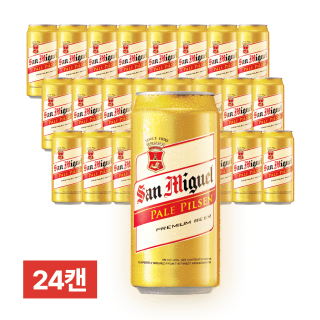 산미구엘 캔 500ml 24캔 (1박스) 산미구엘 캔 500ml 24캔 (1박스)