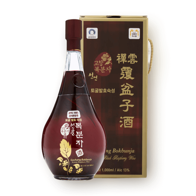 선운 복분자주 13도 선물세트 1,000ml 대표이미지