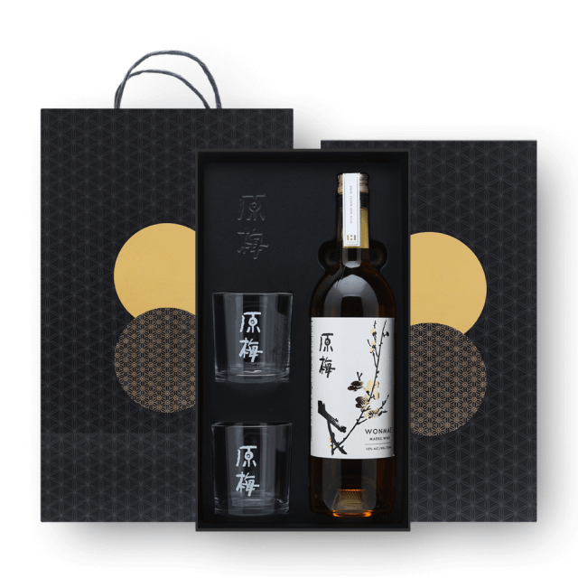 더한 원매세트 15도 750ml (선물 상자 및 전용잔 2개 포함) 대표이미지