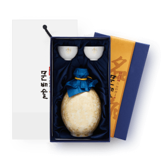 문배주 명작 고급 도자기 선물세트 40도 500ml (전용잔 2개 포함)