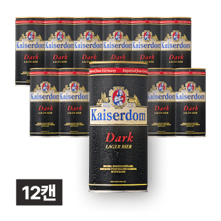 카이저돔 다크라거 1,000ml 12캔 (1박스)