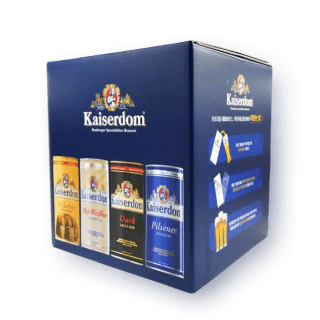 카이저돔 1L 4가지 모두 즐겨요 패키지 (4캔)