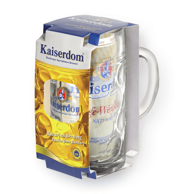 카이저돔 헤페바이스 1,000ml 전용 머그잔 세트