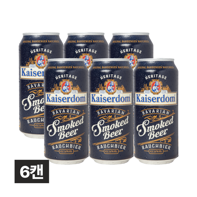 카이저돔 헤리티지에디션 스모크비어 440ml 6캔 대표이미지