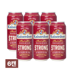 카이저돔 헤리티지에디션 스트롱비어 440ml 6캔