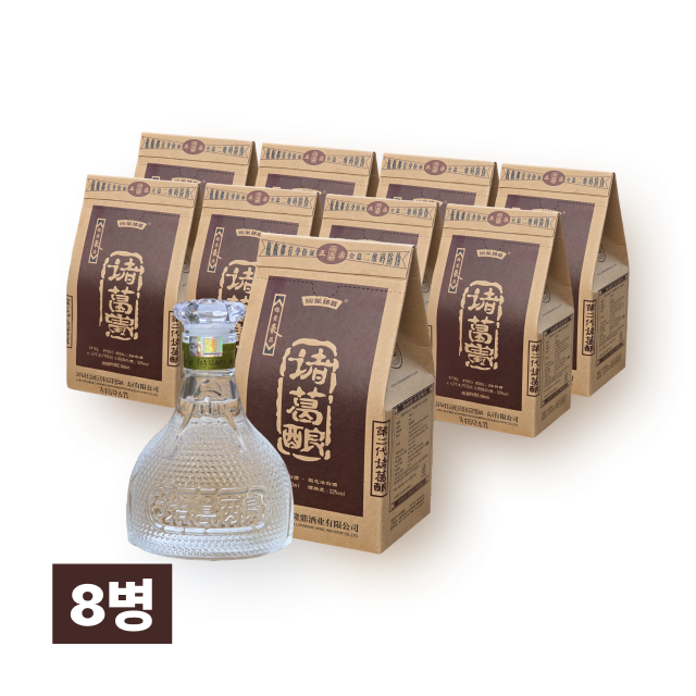 제갈량 6년 금낭호품 32% 450ml 8병 (1박스)