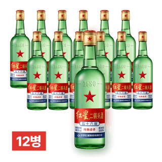 홍성 이과두주 56% 500ml 12병 (1박스)
