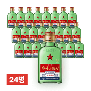 홍성 이과두주 56% 100ml 24병 (1박스)
