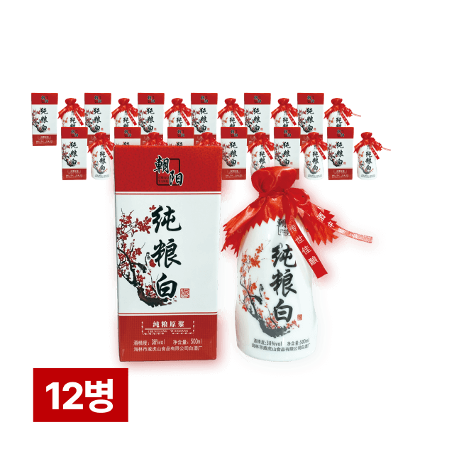 순양백주 38% 500ml 12병 (1박스)