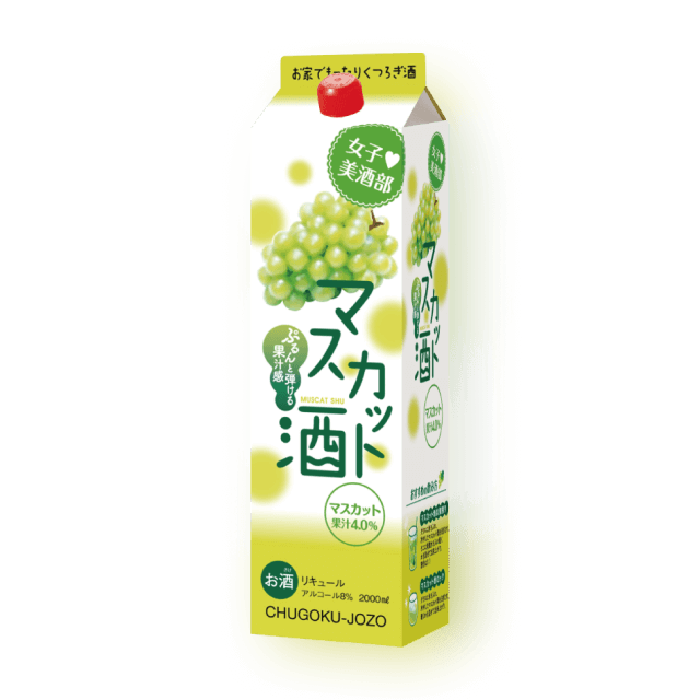 죠시비슈부 포도슈 팩 2L (대용량)