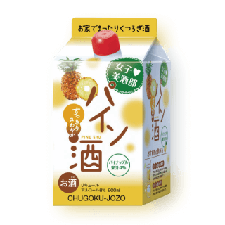 조시비슈부 파인애플슈 팩 900ml (파인애플 사케)