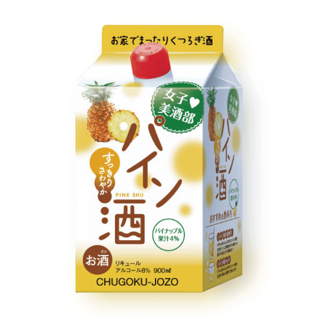 조시비슈부 파인애플슈 팩 900ml (파인애플 사케)