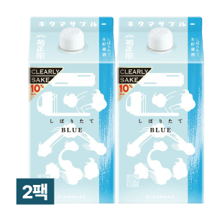 키쿠마사무네 시보리타테 실버블루팩 (신상) 900ml 2팩