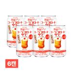 무카시 나츠카시 콜라 플로트 사와 350ml 6캔