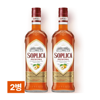 [폴란드 1위 보드카] 소플리차 모과 500ml 2병 세트