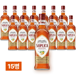 [폴란드 1위 보드카] 소플리차 모과 500ml 15병 (1박스)