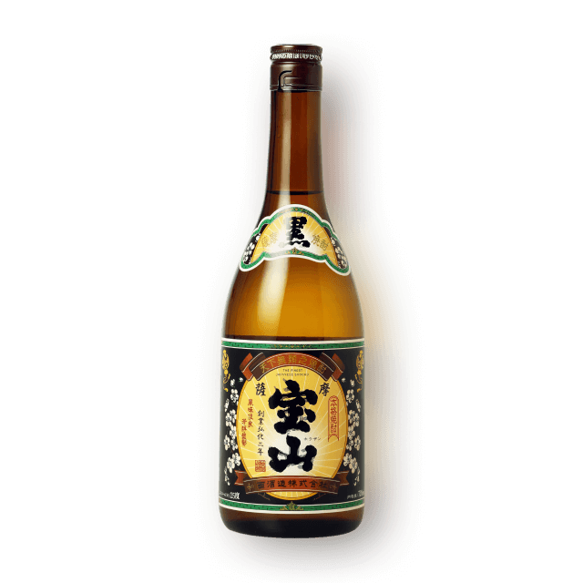 [세금포함] 사츠마 호우잔 쿠로 25도 (고구마소주) 720ml