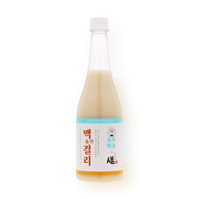 맥앤걸리 막걸리 6도 650ml (제주맥주 막걸리)