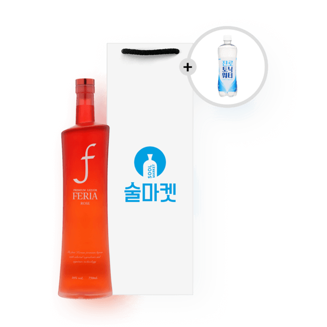 페리아 로제 16도 750ml (라즈베리 칵테일) (토닉 증정) 대표이미지