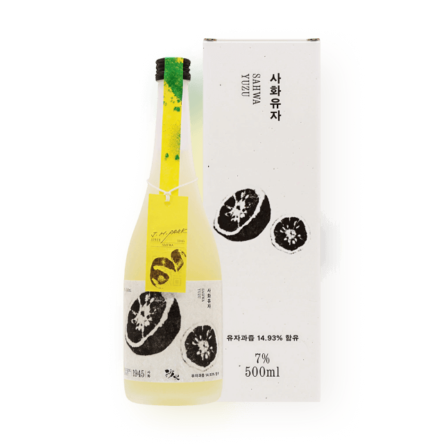 사화 유자 7도 500ml (유자술) 대표이미지