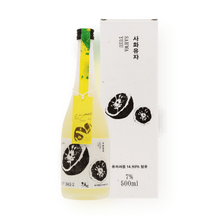 사화 유자 7도 500ml (유자술) 사화 유자 7도 500ml (유자술)