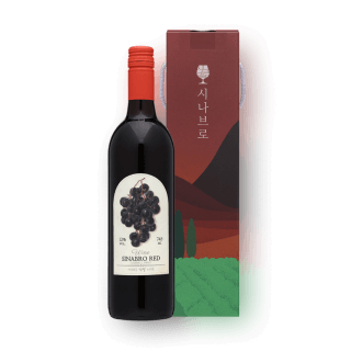 [겨울할인] 시나브로 명화 캠벨 레드 스위트 와인 12도 750ml