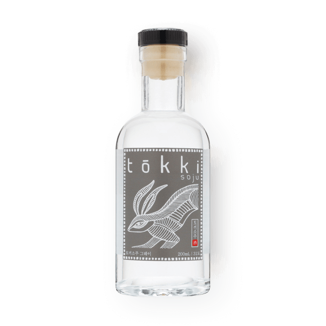 토끼소주 그레이 31도 미니어쳐 200ml 대표이미지