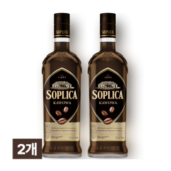 [폴란드 1위 보드카] 소플리차 커피 500ml 2병 세트