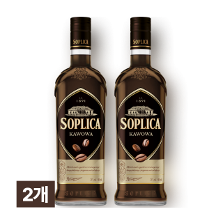 [폴란드 1위 보드카] 소플리차 커피 500ml 2병 세트