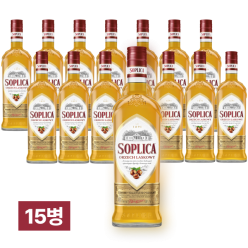 [폴란드 1위 보드카] 소플리차 밤 500ml 15병 (1박스)