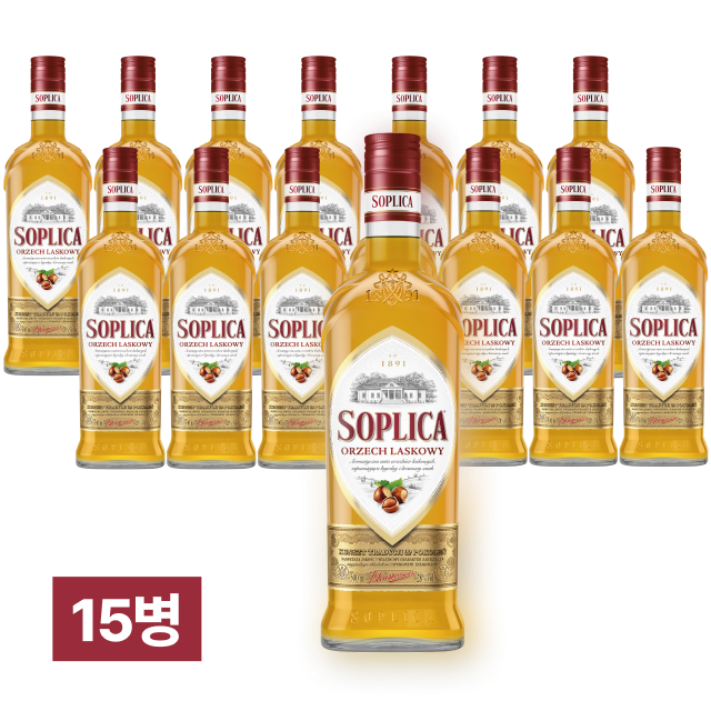 [폴란드 1위 보드카] 소플리차 밤 500ml 15병 (1박스) 대표이미지