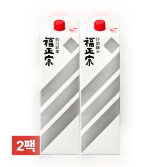 [새해특가] 후쿠마사무네 실버라벨 1.8L (대용량) 2팩