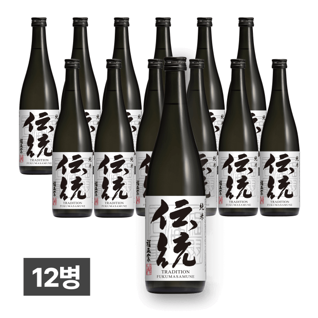 후쿠마사무네 덴토 준마이 720ml 12병 (1박스) 대표이미지