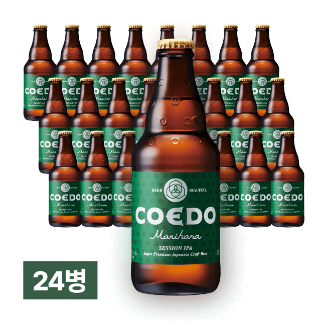 코에도 마리하나 세션 IPA 333ml 24병 (1박스) 대표이미지