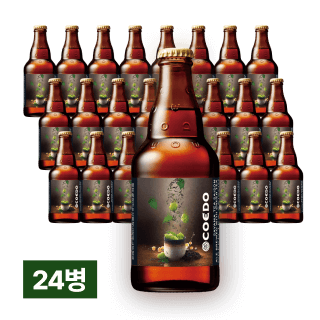 코에도 그린티 세종 333ml 24병 (1박스)